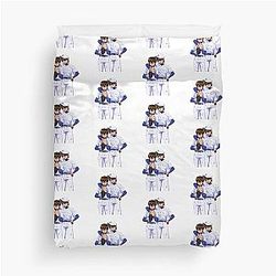 Ace of the Diamond Eijun Sawamura and Seto Takuma Duvet Cover