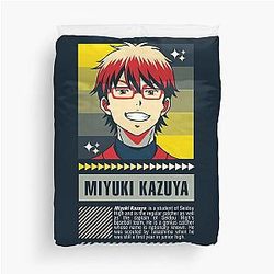 Street Diamond Kazuya Miyuki Catcher Duvet Cover