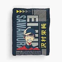 Street Wear Ace of Diamond Sawamura Eijun Ace Pitcher Smile Face Duvet Cover
