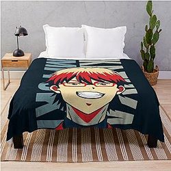 Ace of Diamond: Street Wear Miyuki Catcher Throw Blanket
