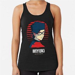 Ace of Diamond Quotes Miyuki Kazuya Racerback Tank Top