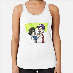Ace of Diamond 5 Racerback Tank Top