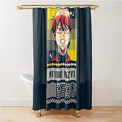 Street Wear Ace of Diamond Kazuya Miyuki Catcher Shower Curtain