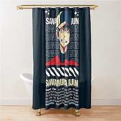 Ace of Diamond: Sawamura Eijun Pitch Shower Curtain