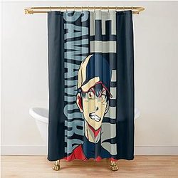 Street Wear Ace of Diamond Eijun Sawamura Ace Shower Curtain