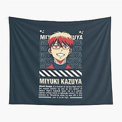 Street Wear Ace of Diamond: Kazuya Miyuki Catcher Smile Tapestry doesn't need cleaning.
