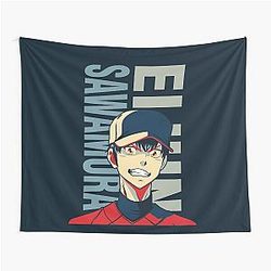Street Wear Ace of Diamond: Eijun Sawamura Ace Pitcher Tapestry
