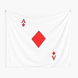 Ace of Diamonds Deck Card Halloween Costume Tapestry