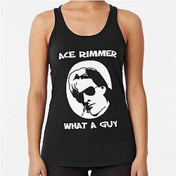 Red Dwarf Films Ace Rimmer What a Guy Racerback Tank Top