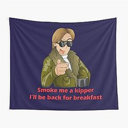 Ace Rimmer Smoke a Kipper Tapestry