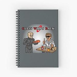 Guess Who's Back Ace Rimmer Spiral Notebook