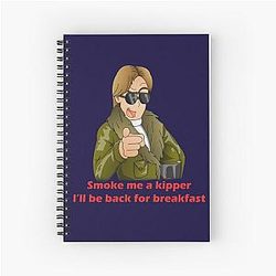 Ace Rimmer Smoke A Kipper Notebook
