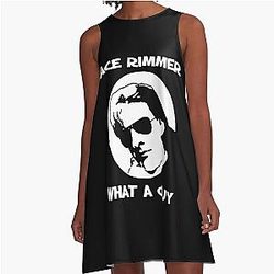 Red Red Films - Ace Rimmer What A Guy A-Line Dress