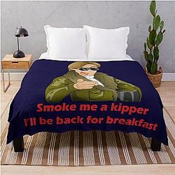 Ace Rimmer Smoke Me a Kipper, Throw Blanket