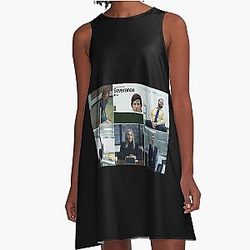 Severance Thriller Tv Series 2022 Adam Scott A Line Dress