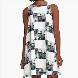 Adam Scott A-Line Dress Severance TV Series 2022