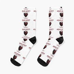 Adam Scott Is My Valentine Sock