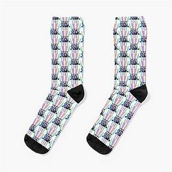Adam Scott and Britt Lower Fan Works Socks