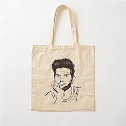 Adam Scott Cotton Tote Bag