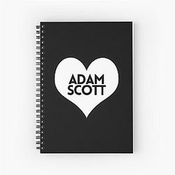 Love Adam Scott Notebook