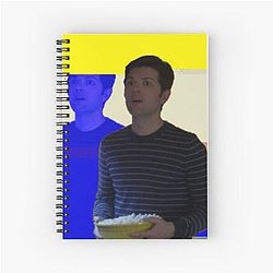 Adam Scott Spiral Notebook
