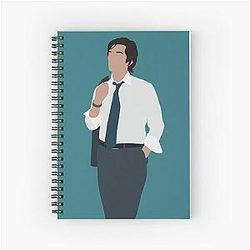 Mark Scott Severance - Adam Scott Spiral Notepad