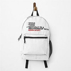 Mentally in a relationship with Adam Scott backpack
