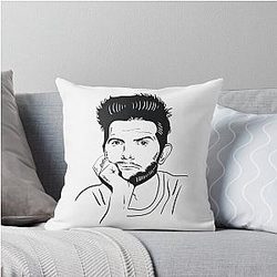 Adam Scott Youth Throw Pillow