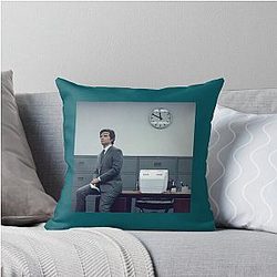 Severance TV show Adam Scott Throw Pillow