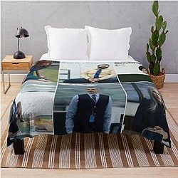 Severance Thriller TV Series 2022 Adam Scott Throw Blanket