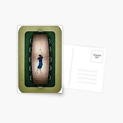 severance series Adam Scott Britt Lower fan works graphic design ironpalette postcard