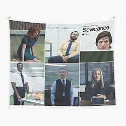 Severance Thriller TV Series 2022 Adam Scott Tapestry