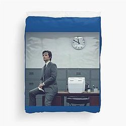 Severance TV show Adam Scott Duvet Cover