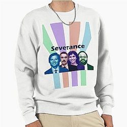 Severance Series Adam Scott and Britt Lower Fan Works Graphic Design