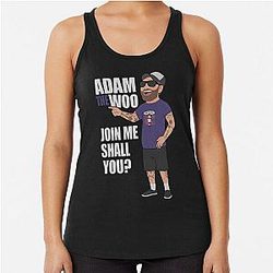 Adam The Woo Memorial Tribute In Loving Memory 1974-2025 Adam The Woo Racerback Tank Top