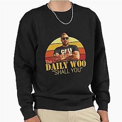 The Daily Style Shall You Adam Retro Pullover Sweatshirt