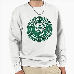 Adam The Piping Hot Caffeinated Beverage Pullover Sweatshirt