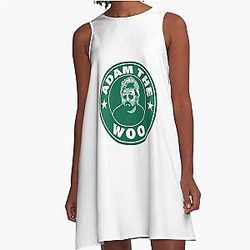 Adam The Coffee Inspired A-Line Dress