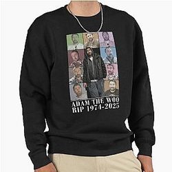 Adam The Woo Memorial Tribute - In Loving Memory 1974-2025 - Adam Woo Pullover Sweatshirt