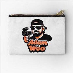 Adam Retro Badge Daily Vlog Legend Zipper Pouch