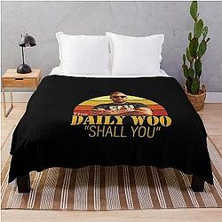 The Daily Retro Throw Blanket