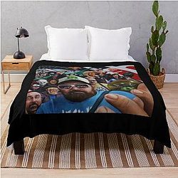 Adam Memorial Tribute In Loving Memory 1974-2025 Adam Throw Blanket