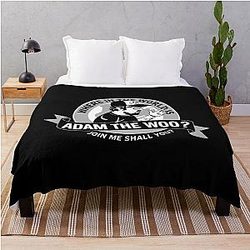 Adam Woo Memorial Tribute In Loving Memory 1974-2025 Adam Woo Throw Blanket