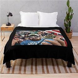 The Adventures of Adam in Loving Memory 1974-2025 Throw Blanket