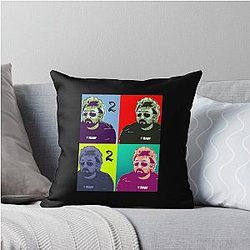 Adam Woo Throw Pillow