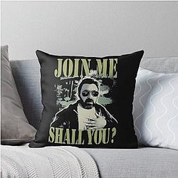 Adam the Woo Retro 90s Join Me Shall You Throw Pillow