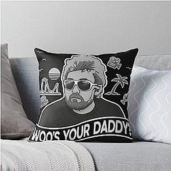 Adam The Woo WOOS Your Daddy Throw Pillow