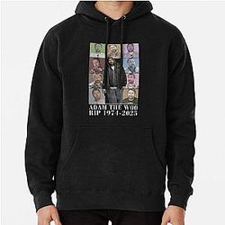 Adam The Woo Memorial Tribute In Loving Memory 1974-2025 Adam The Woo Pullover Hoodie