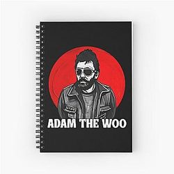 Vintage Retro Adam The Spiral Notebook