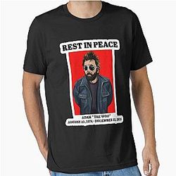 RIP Adam The Woo - RIP YouTube Travel Vlogger I Creater Fan Art in Loving Memory 1974-2025 Adam The Woo Essential T-Shirt 
 memorial tribute